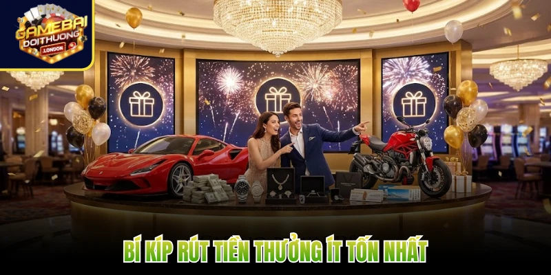 Bí kíp rút tiền thưởng ít tốn nhất
